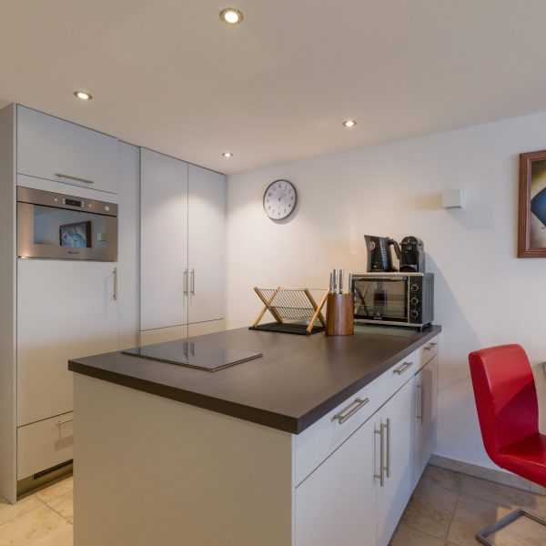 Trendguide_Suites_Neugasse_8_Kirchberg_Studio_Sauna_Wohnraum_Kueche